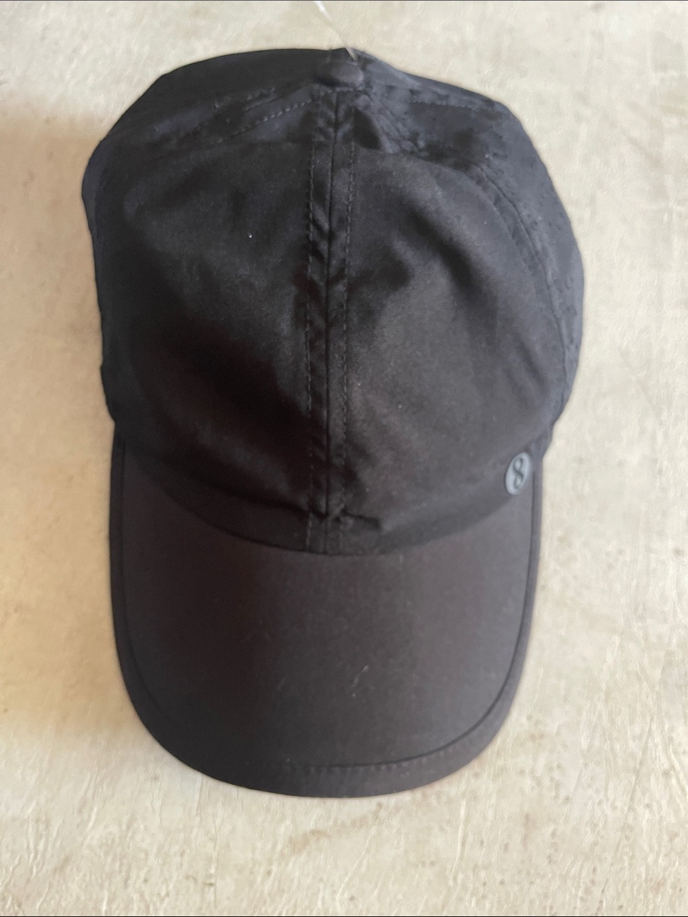 lululemon athletica Black Curved-Brim Performance Cap